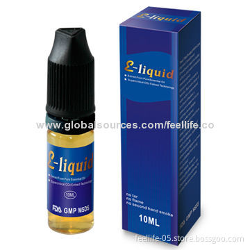 Electronic Cigarette Refill E-liquid, Available in 270 Flavors